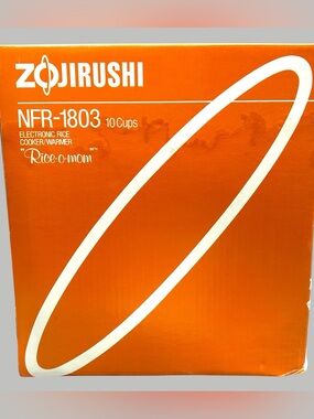 New Zojirushi 10 Cup Rice Cooker Warmer NFR-1803